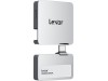 LEXAR Portable SSD with Hub 2TB SILVER W 1000MB/s R 1050MB/s LSL400S002T - RNSNG LEXAR Portable SSD with Hub 2TB SILVER W 1000MB/s R 1050MB/s LSL400S002T - RNSNG